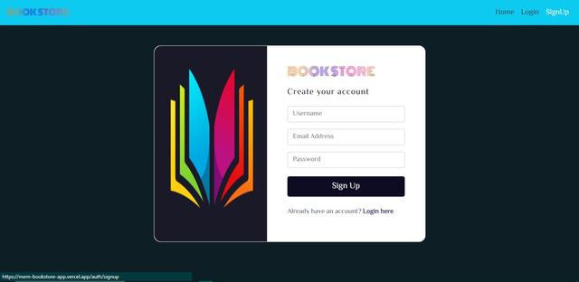 Authenticated Book Store
