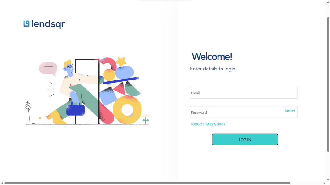 Lendsqr Landing Page Thumbnail